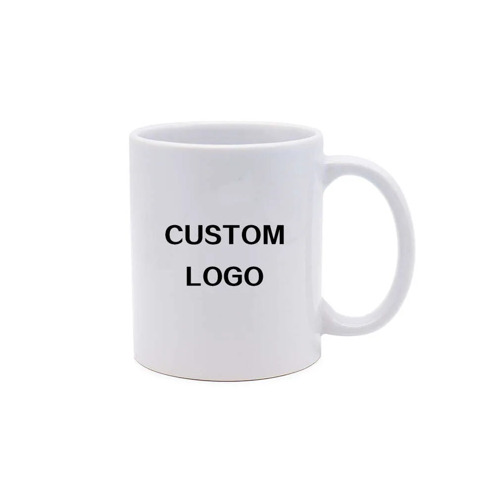 11oz 150z for Printing Stocked Blank Custom Heat Transfer Coffee Sublimation Porcelain Mug Ceramic with