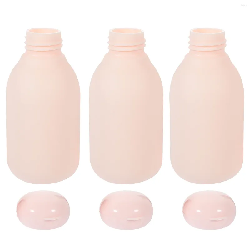 Opslagflessen 3 pc's knijpen fles shampoo lotion reis toilethal of kleine containers toiletartikelen