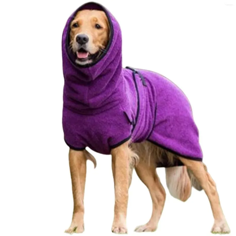 Ubrania dla psa prysznicowe akcesoria do kąpieli regulowana szlafrok Ultra miękkie suszenie szat