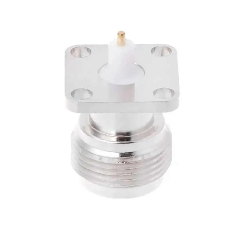 Anpwoo n-kfd-5 n n женская панель панели Mount rf coax connector-разъемы фланца припаяна никелированная