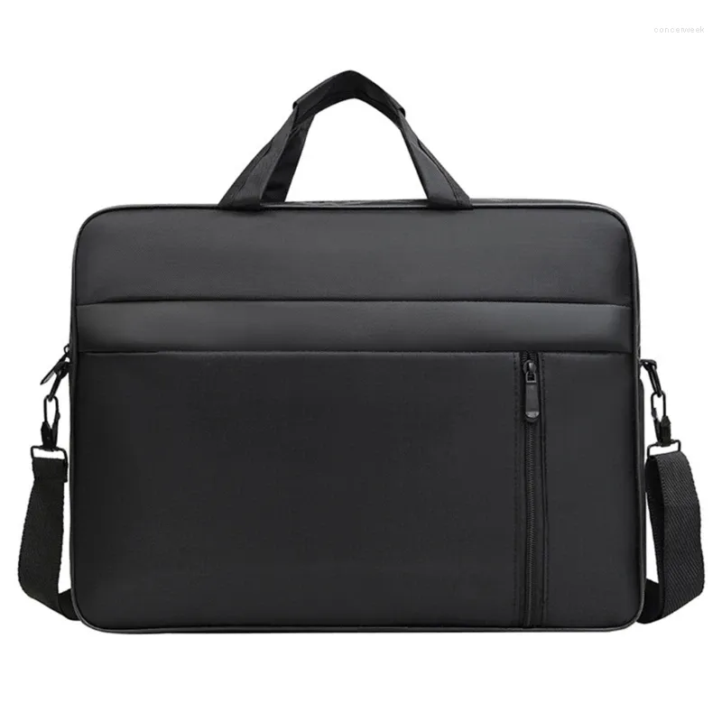 Briefcases Stylish 15.6 In Laptop Bag Notebooks Sleeve Case Comfortable Shoulder Handbag For Professionals And Student