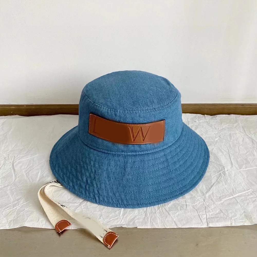 Neuer Designerfischerhut, Retro Trendy Casual Hut, taillierter Hut, Streetstyle -Herrenhut, Frauenpersönlichkeit mit einfachem großen Krempe (B0126)