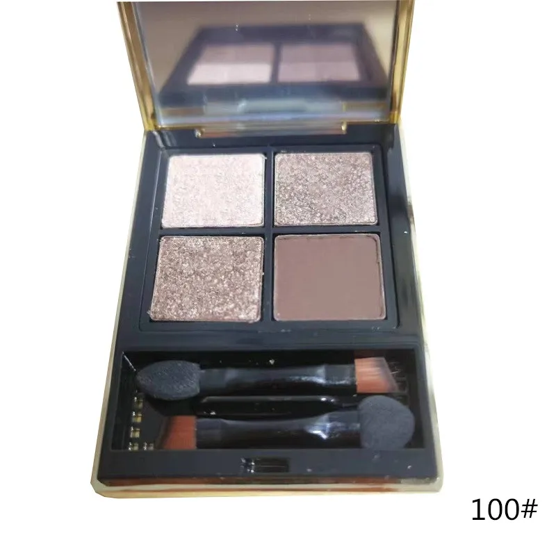 Maquiagem da marca 4- Cores Eye Shadow Eyeshadow 100-600
