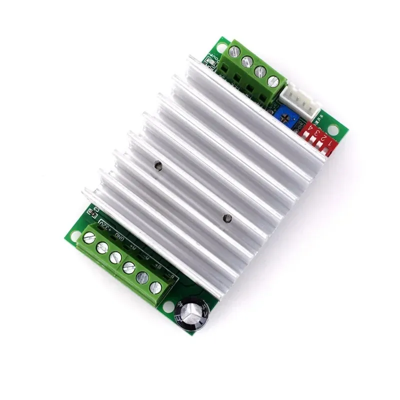 Enkele as TB6600 4.5A DC 10-45V Twee fase hybride stepper Motor Driver Carry Board TB6560 Module Kortcircuitbescherming1.voor TB6600 Stepper Driver