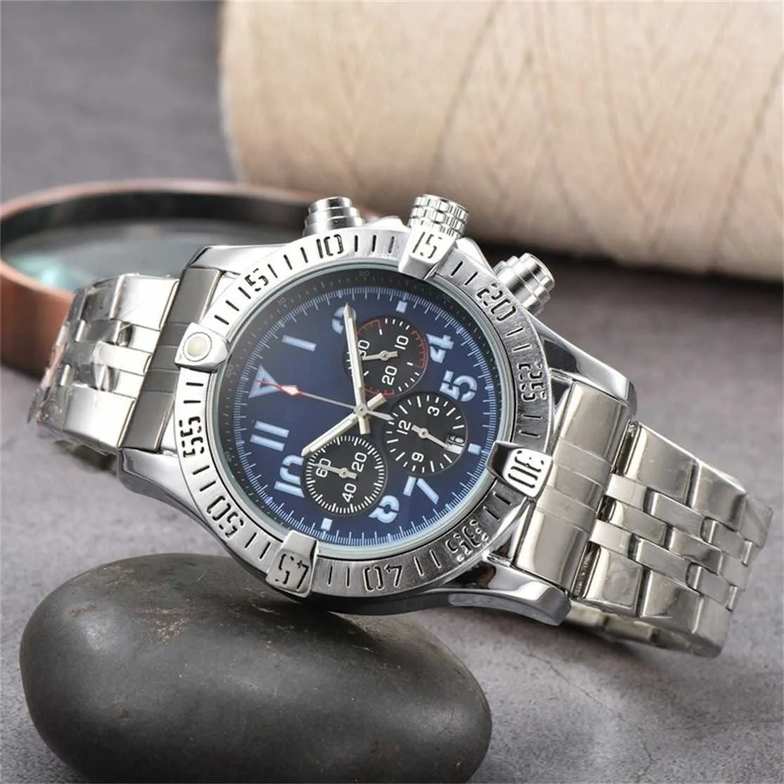 Designer Watch Hot Selling Century Old Silicone Strap With Six Needle Dial Working Mens Quartz Watch