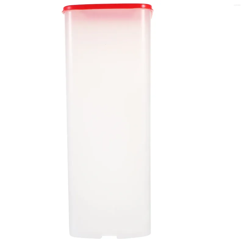 Bouteilles de rangement réfrigérateur Conteneur alimentaire Boîte de pain transparent transparent en plastique transparent avec couvercle