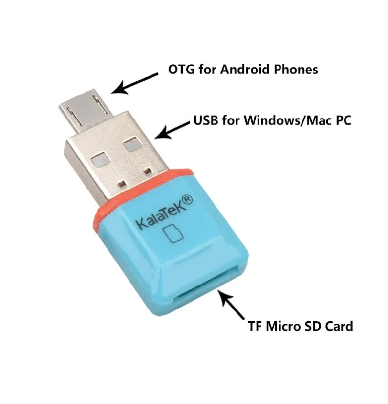 Externe USB SD -kaartlezer Real Cheap Amazing Mini 5GBPS Super Speed USB 30OTG Micro SD SDXC TF Card Reader Adapter2832301