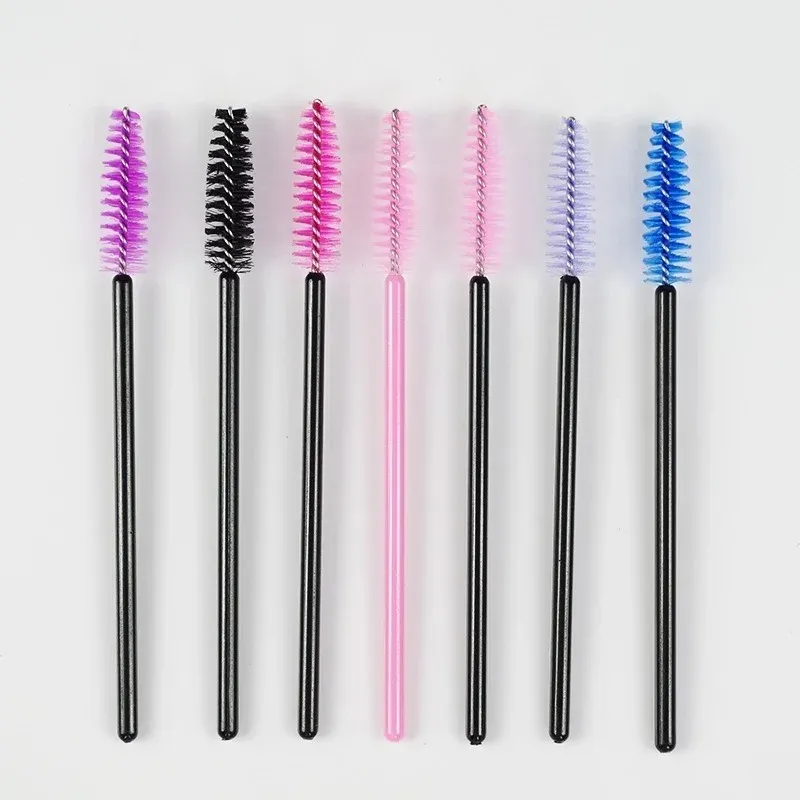 Eyelash Makeup Brushes يمكن التخلص من الصولان الماسكارا القسمة Applicator Eye Lashes Cosmetic Brush Makeups Kit