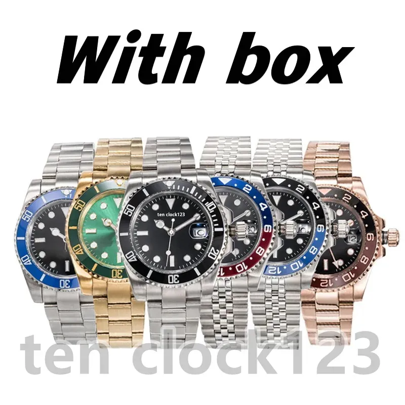 Watch Designer Watch Mens Automatic Mechanical Movement All Stainless Steel Sliding Buckle Sapphire Glass 41mm Mens Watch