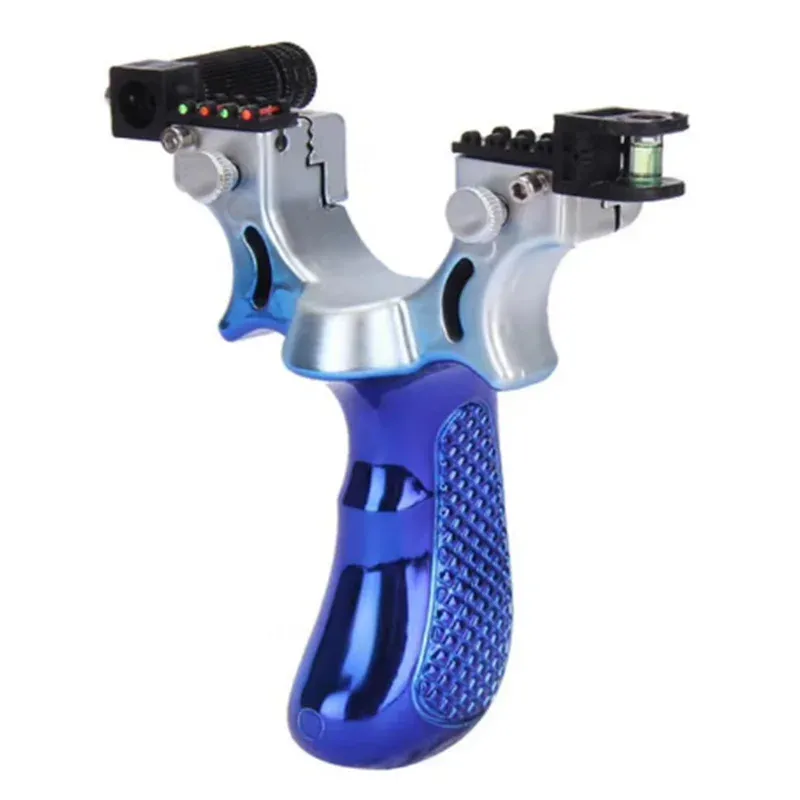 Slingshots Ny produkt 98K Laser Slingshot High Precision Outdoor Fast Pressing Precision Infrared Slingshot Shooting Hunt Sling Shing Shling