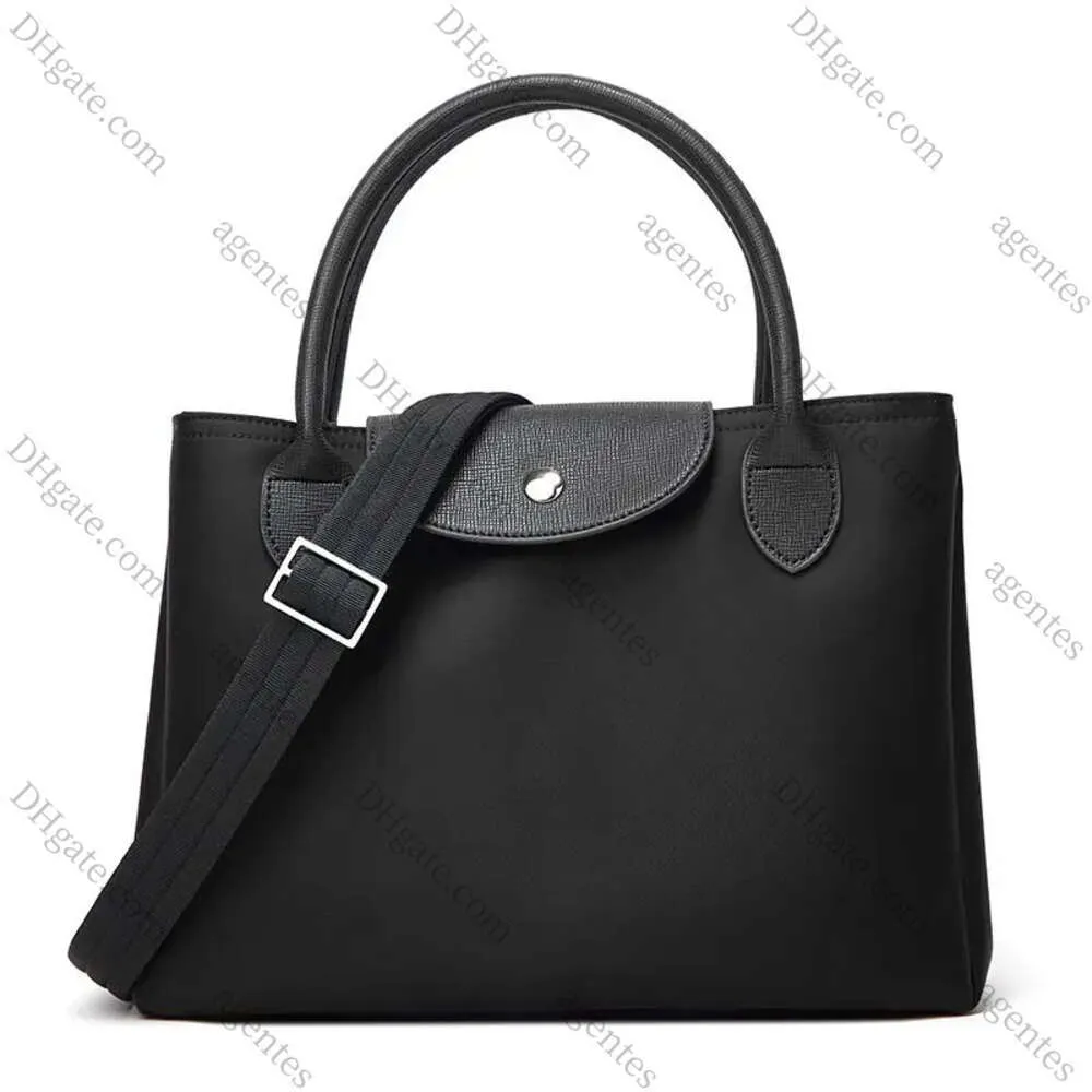 2024 Womens Bag New Nylon Shoulder Bag Cross Body Handbag Shoulder Bag Large Capacity Tote Bag Can Print Name Pattern 10a