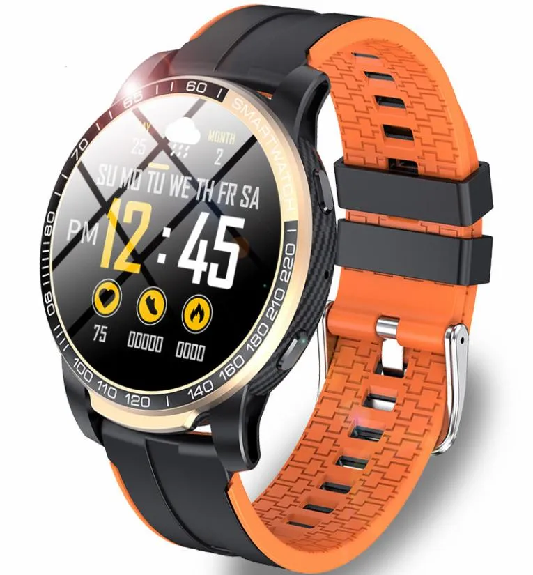 2021 hommes Smart Watch Bluetooth appelez la fréquence cardiaque de la pression artérielle étanche Sports Fitness Tracker temps réel 2383020
