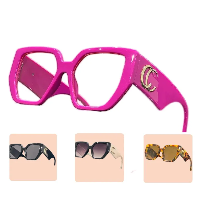 Occhiali da sole designer di lusso uomini UV protezione quadrata con telai piena da uomo occhiali da sole di alta qualità da sole per donna estate all'aperto spiaggia FA0125 B4