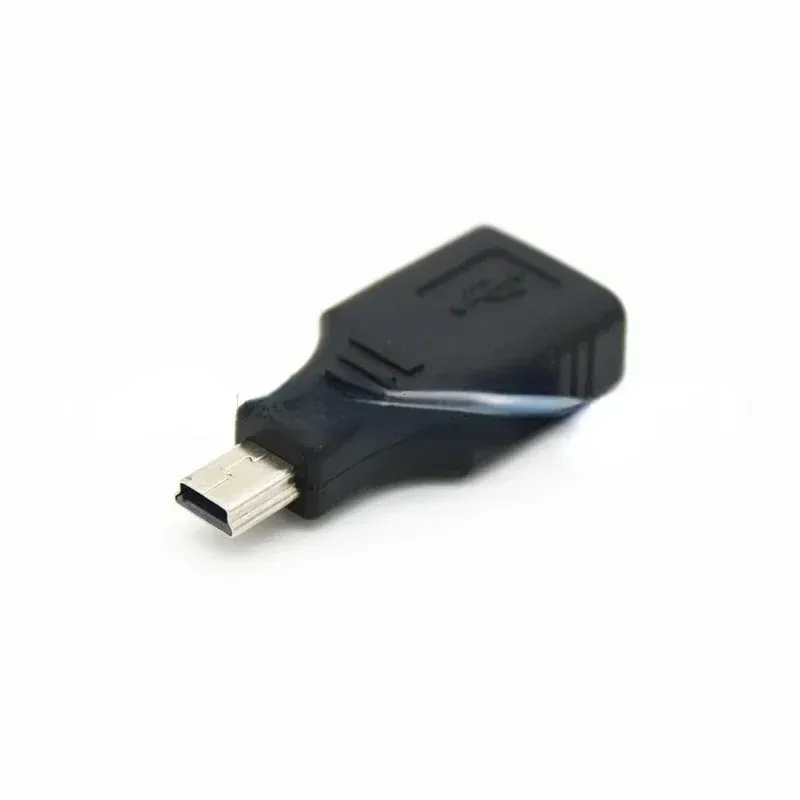 Mini USB maschio a USB convertitore femmina Connettore di trasferimento Dati Adattatore OTG auto Aux Mp3 Mp4 Tablets Telefoni U-Disk U-Disk