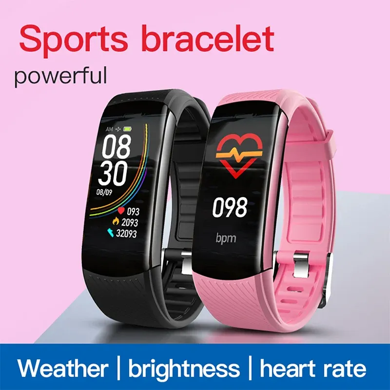 Bekijkt Smart Fitness Bracelet Hartslagmeting Fitness Tracker Waterdichte Smart Band Watch Blood Pressure Tracker voor vrouwelijke mannen