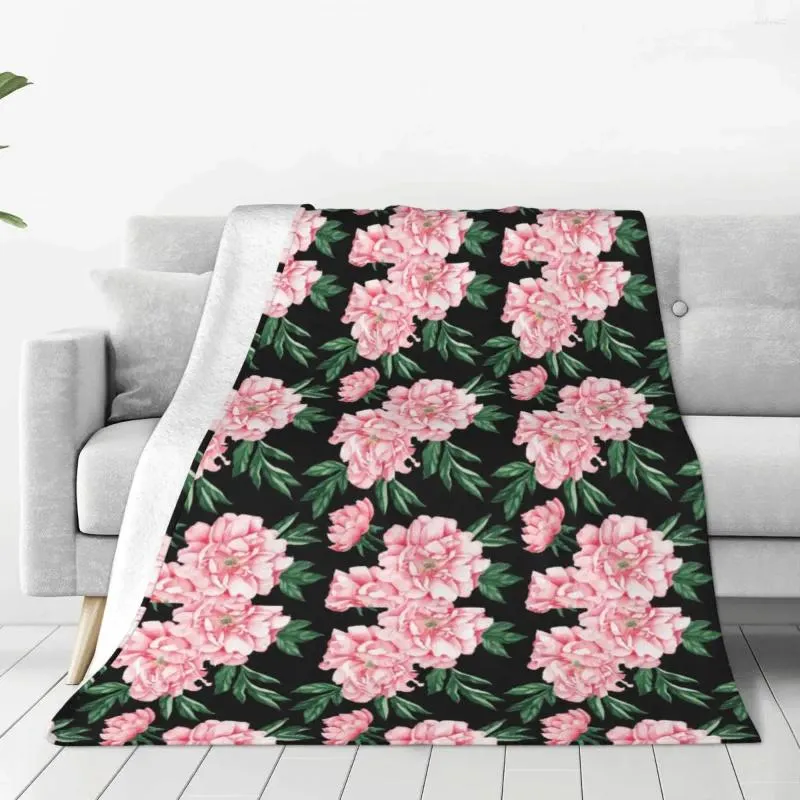 Dekens bloemen zachte fleece gooi deken warm en gezellig voor alle seizoenen comfortabele microvezel bank bank 40 "x30"