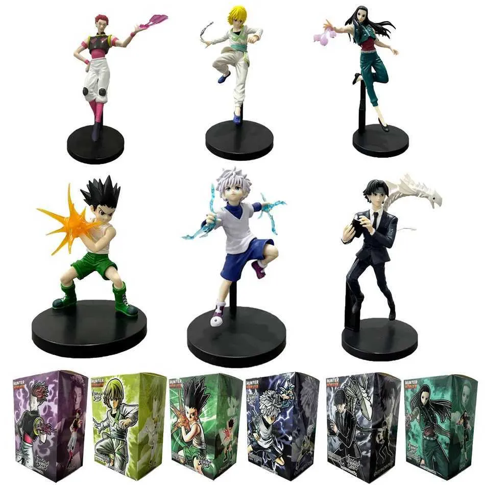HUNTER×HUNTER HGフィギュアセット Hunter X Hunter Anime Figure Set - Killua, Kurapika Action