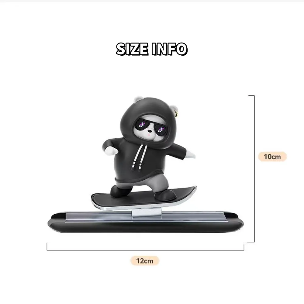 Auto-interieurdecoratie - auto display pop ornamenten | Computermonitor decoraties | 4 stuks vorm centraal bedieningsscherm decor figuren voor boekenplank bureau kantoor vrachtwagen