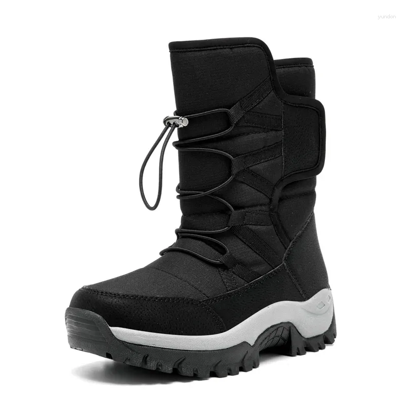 Chaussures de fitness Bottes d'hiver Femmes Snow Trendy Botkle Botkle Araproofing Femme Femme Ferme Fashion Outdoor Plateforme