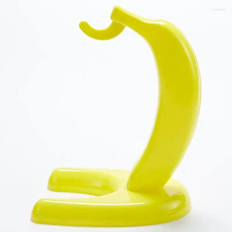 Hooks Creative Plastic Banana Hanger Floor Type Fruit Holder Rack Kök lagringsarrangör Verktygstillbehör