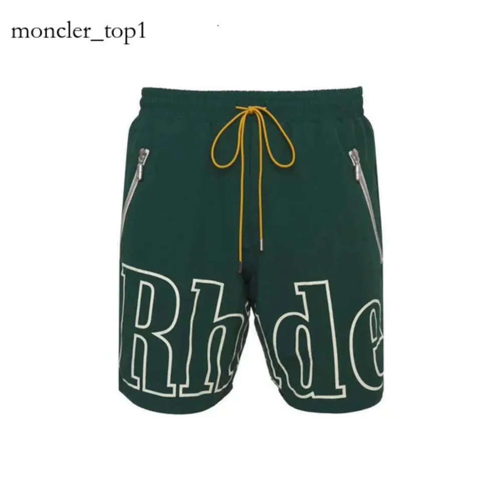 Rhude Shorts Mens Designer Short Fashion Casual Clothing Beach Shorts Rhude Trendy Mens New Summer Sports Casual Quick Torking Basketball Mens Five Piece 3676