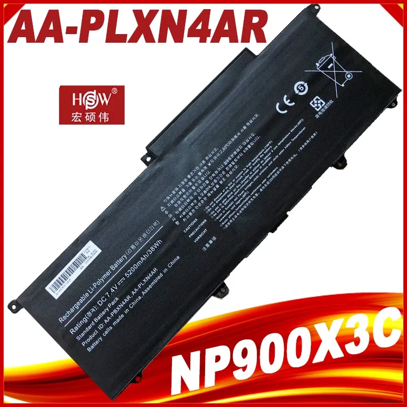 Adattatore Batteria per laptop AAPBXN4AR AAPLXN4AR BA4300349A per Samsung 900x3C 900x3D 900x3E NP900X3C NP900X3D NP900X3E