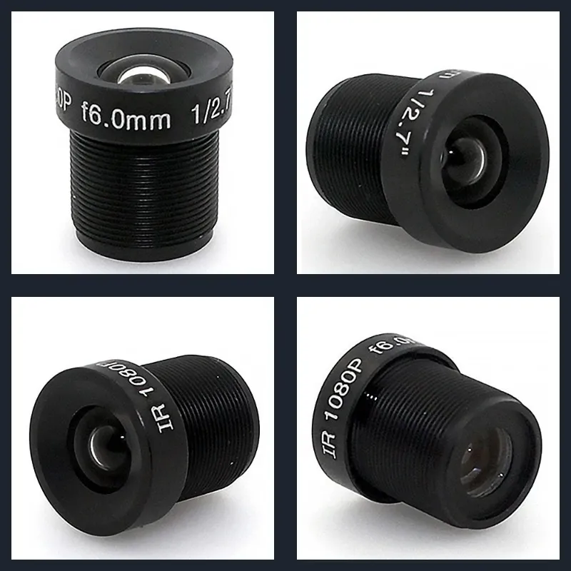 Escam 1080p 2.8/3.6/6 mm CCTV Security Security Obiektyw M12 2MP Aperture F1.8, 1/2,5 