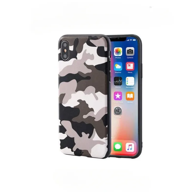 iPhone 11 12Pro 13 Pro Max SE 2020 X XR XS Max 6 6S 7 8 Plus 소프트 TPU 실리콘 뒷 덮개 군대 녹색 전화 커버