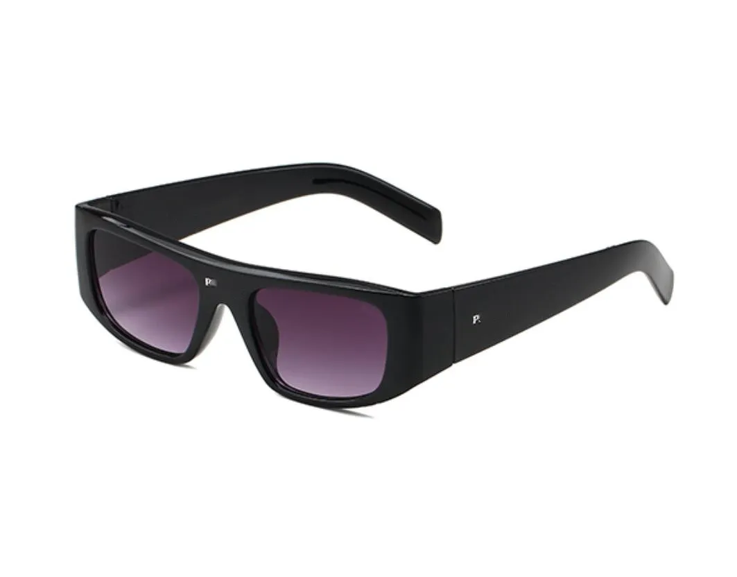 Modedesigner Sonnenbrille Klassische Brille Goggle P20 Outdoor Beach Sonnenbrille für Mann Frau 7 Farbe Optionale dreieckige Signatur