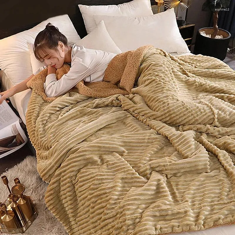 Одеяла Супер теплый фланелевый лоскутный одеял