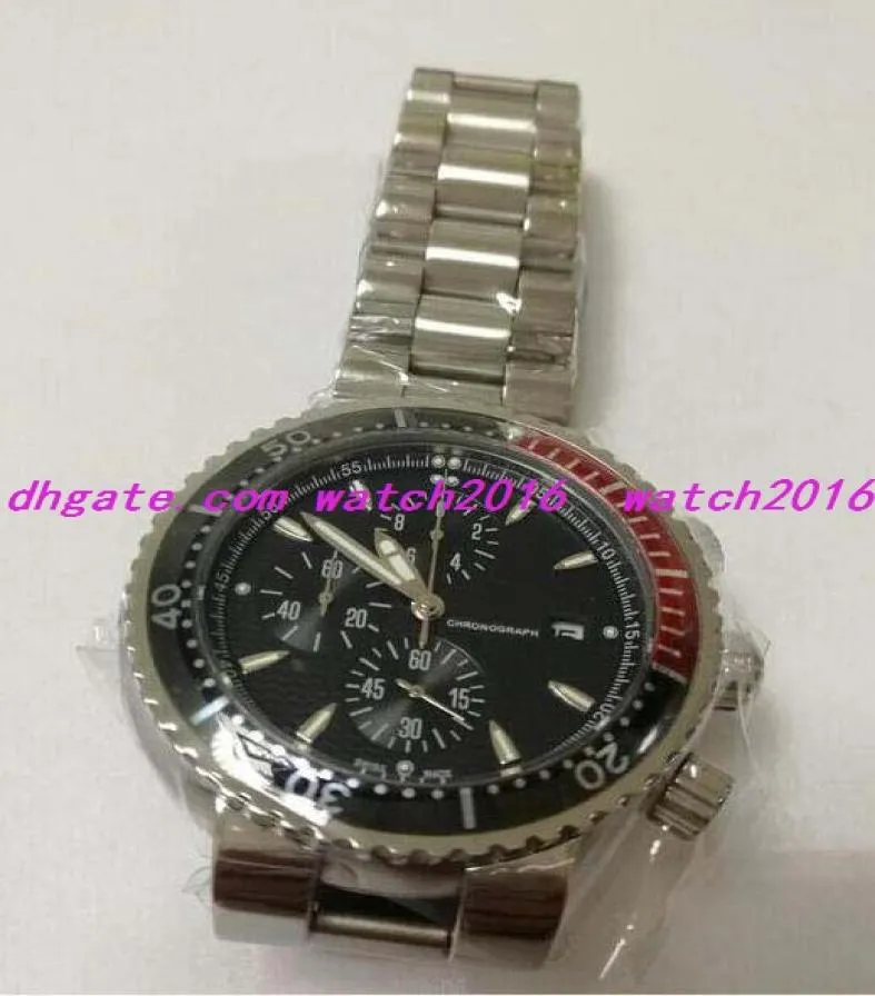 Orologi di moda di lusso da 44 mm in quarzo in titanio Bracciale in acciaio inossidabile in acciaio inossidabile orologio da moda orologi9966852