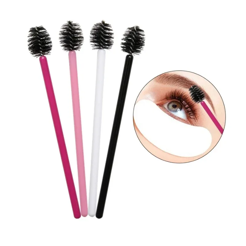 2024 Wegwerp mascara Wands Kam applicator Make -upgereedschap Eye Lashes Extension Wimelash -borstel - voor wegwerpmascara Wands