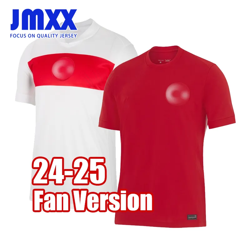 JMXX 24-25 Turkey Soccer Jerseys Home Away Third Pre Match Training Special Mens Uniforms Jersey Man Football Shirt 2024 2025 Fan Version