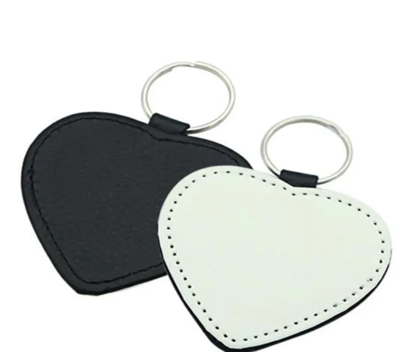 10pcs Sublimation Blank Pu Pendants Accessories Tassel Key Cring Bag Parts1680268