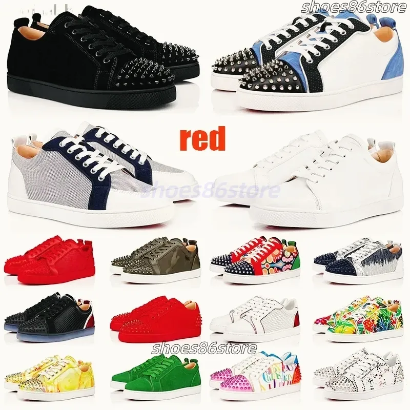 Pantaloncini rossi scarpe da uomo sneakers in moda da donna a basso taglio in pelle bianca bianca mochioni tripler sneaker vintage per allenatori di lusso sneaker