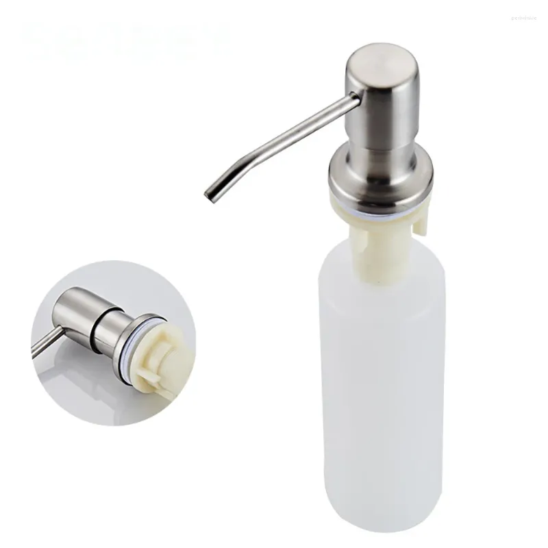 Жидкий мыльный дозатор Tianview 300 мл ванной комнаты кухонная раковина 304