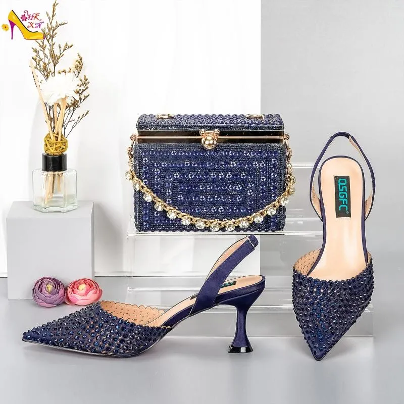 Navy blue and gold heels online