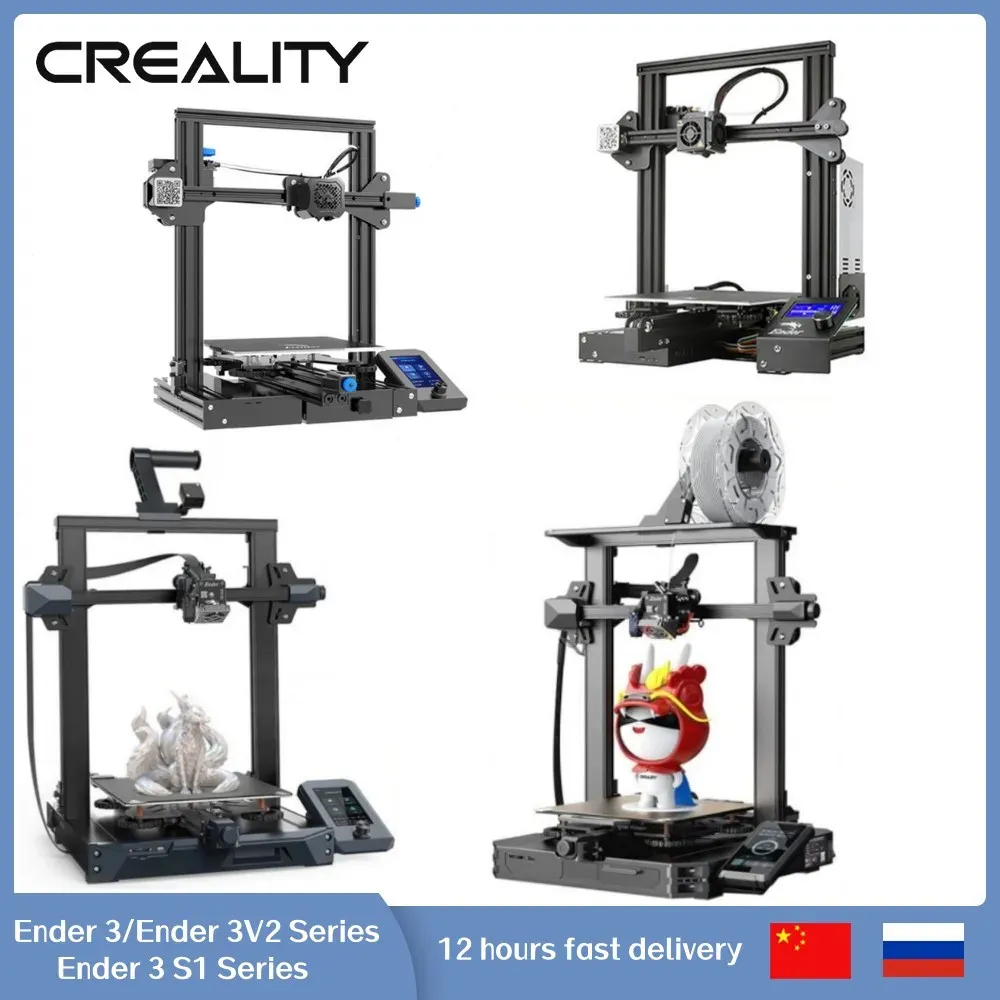 Принтер Creality ender3 серия 3D принтер Ender 3 S1 серия принтера Ender 5 S1/ K1 300 ° C Hightemperature PEI Spring Platform Platform Cr Touch