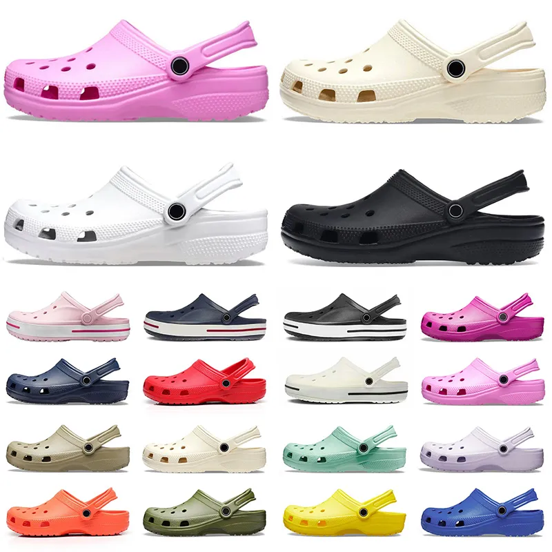 Classic Salehe Bembury Crocs Echo Croc Clog Slides Platform Sandals Famous Designer Women Slippers Free Shipping【code ：L】Charms Pink All Black Colourful Mens Shoes Dghate