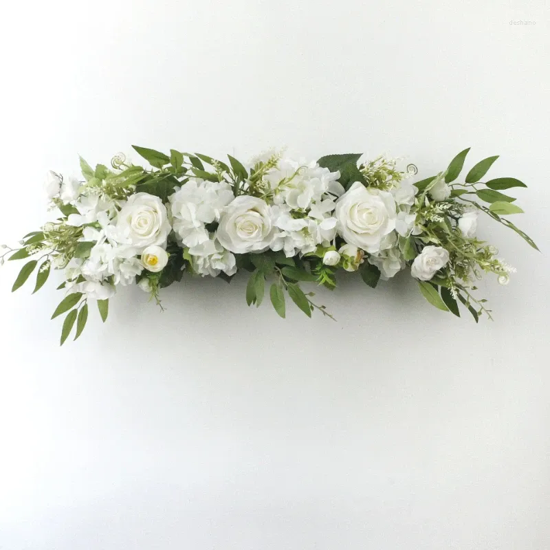 Kwiaty dekoracyjne 2pcs DIY Wedding Flower Mur