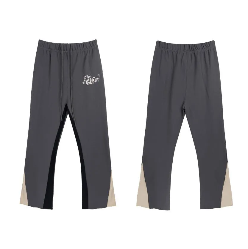 Pantalones de diseño para hombres de 24SS Pantalones de carga Vintage de Los Ángeles Joggers Tech CARGOS CARGOS GRAFFITI Pantalones de chándal Pantalon Splash Tinta Jogger Fleece