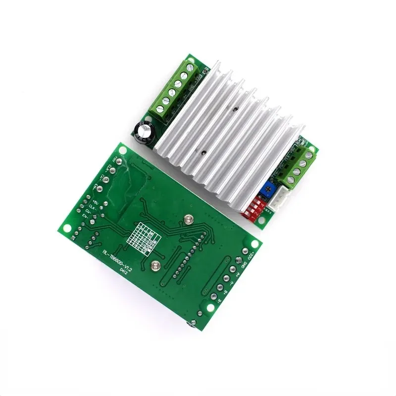 Enkele as TB6600 4.5A DC 10-45V Twee fase hybride stepper Motor Driver Carry Board TB6560 Module Kortcircuitbescherming1.voor TB6600 Stepper Driver