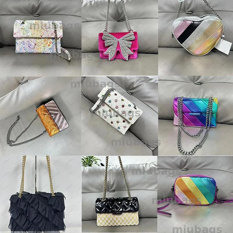 2024Mini Diamond Bow Shoulder Bag for Women - Shiny