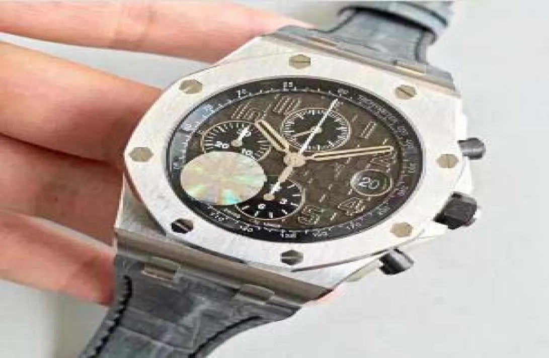 Top Brand Top Factory Chronograph Watch 7750 Mouvement 42 mm Automatique étanche Sapphire Verre Date de luxe Mentes de luxe WR3269585