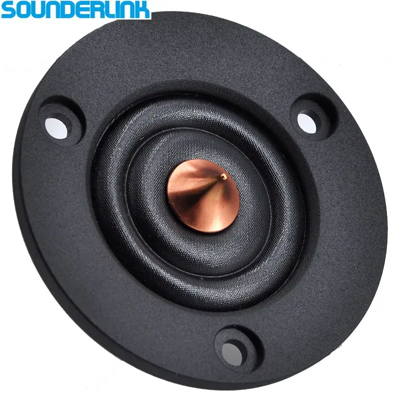 Tillbehör SounderLink Hifi Silk Soft Dome Speaker Driver Unit Tweeter Diy Bookself Sofa Car 2 Inch 65mm 4OHM 30W