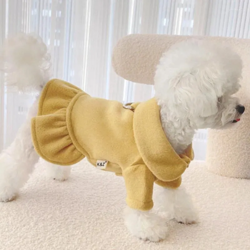 Hundkläder klänning kläder vinter husdjur sele kjol chihuahua katt valp york maltese bichon poodle schnauzer kläder