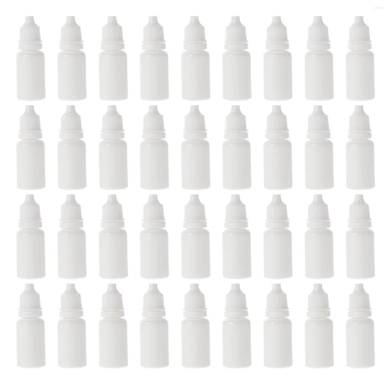Storage Bottles 50 Pcs Bottled Cosmetics Essential Oil Filling Medicinal Plastic Simple Liquids Refillable Empty