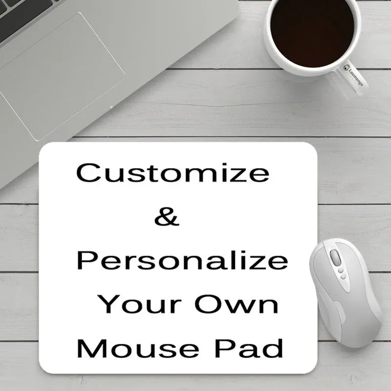 CPUS Small Size Anpassad personaliserad din egen fotobildsdesign Mousepad DIY Anpassade gummispeltillbehör CS Go Mouse Pad