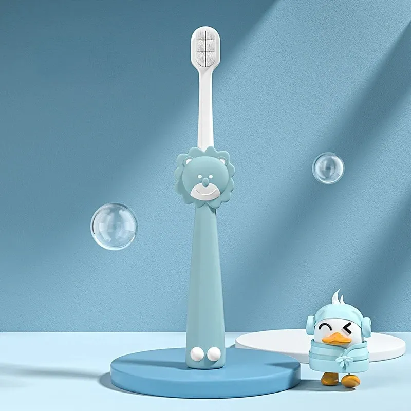 2024 Children Cartoon Toothbrush Baby Girls Boys Deciduous Tooth Training Brush Kids Teeth Cleaning Super Soft Baby Devicesoft baby toothbrush training