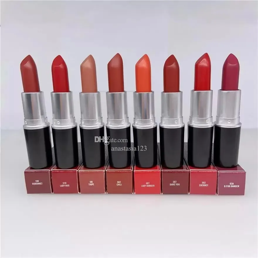 Beauty Brand Makeup Matte Lipstick 12Colors Rouge a levre Lip Stick High Quality